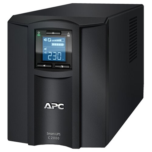 Интерактивный ИБП APC by Schneider Electric Smart-UPS SMC2000I черный 1300 Вт интерактивный ибп apc by schneider electric smart ups sua1500rmi2u черный 980 вт