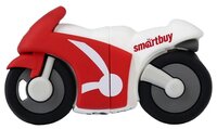 Флешка SmartBuy Wild series Motobike 32GB красный/белый