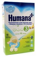 Смесь Humana 3 с бананом (с 10 месяцев до 3 лет) 300 г