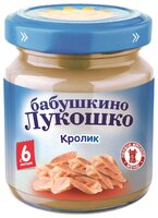 Пюре Бабушкино Лукошко кролик (с 6 месяцев) 100 г, 1 шт