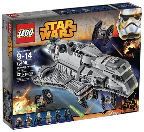LEGO Star Wars 75106 Имперский перевозчик, 1216 дет.