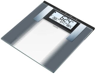 Весы напольные электронные Sanitas SBG21 макс.180кг прозрачный
