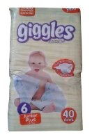 Giggles подгузники 6 (15-30 кг) 40 шт.