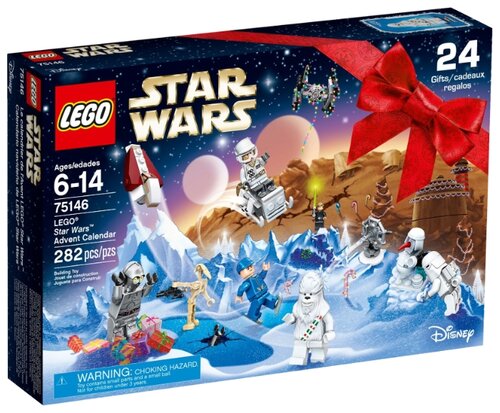 Конструктор LEGO Star Wars 75146 Рождественский календарь, 282 дет.