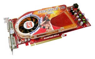Видеокарта GeCube Radeon X1950 Pro 580Mhz PCI-E 256Mb 1400Mhz 256 bit 2xDVI TV HDCP YPrPb