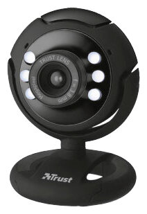 Веб-камера Trust International B.v. Trust Spotlight Pro with LED lights, MP, 640x480, USB (16428)