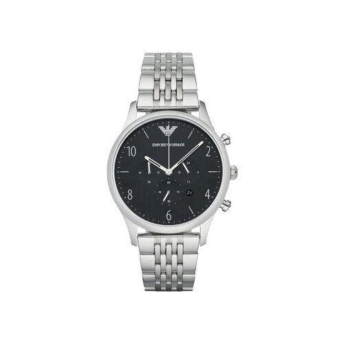 наручные часы emporio armani наручные часы emporio armani classic ar0154 черный Наручные часы EMPORIO ARMANI AR1863, серебряный, черный