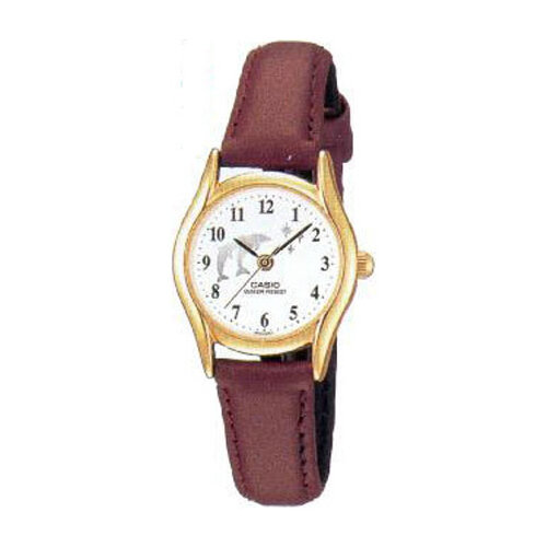 Наручные часы CASIO Collection LTP-1094Q-7B9, золотой, коричневый