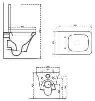 Унитаз CAPRIGO Flat FLW10