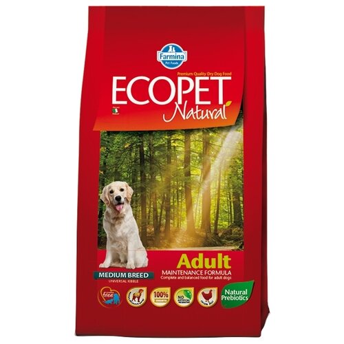 Сухой корм для собак Farmina Ecopet Natural Adult Medium 12 кг