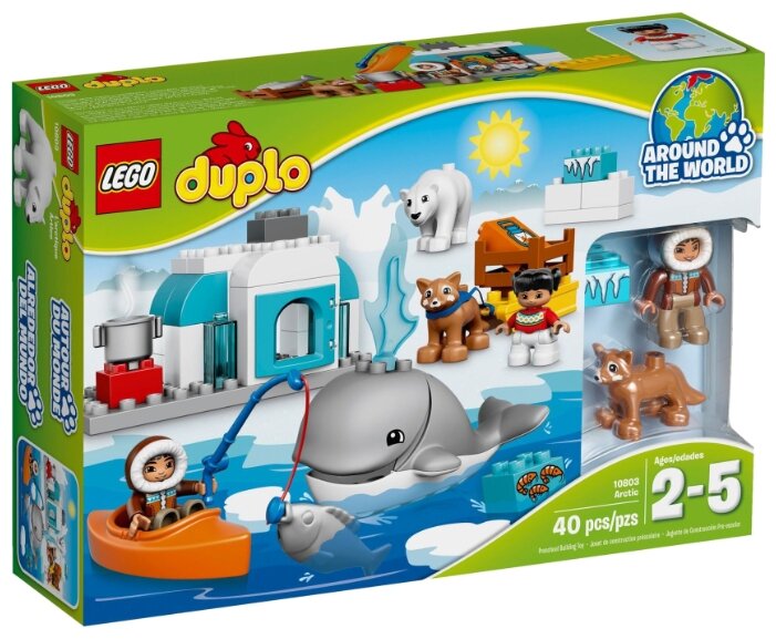 Конструктор LEGO DUPLO 10803 Арктика, 40 дет.