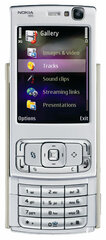 Смартфон Nokia N95, 1 SIM, серебристый