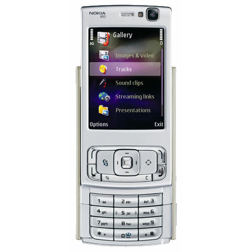 Nokia N95 1 SIM серебристый 7500₽