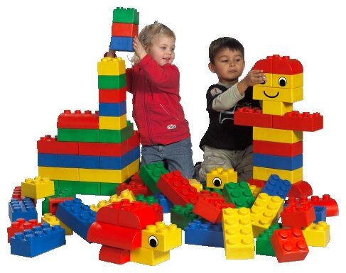 Конструктор LEGO Education PreSchool DUPLO 9020 Мягкий набор для начинающих, 84 дет.