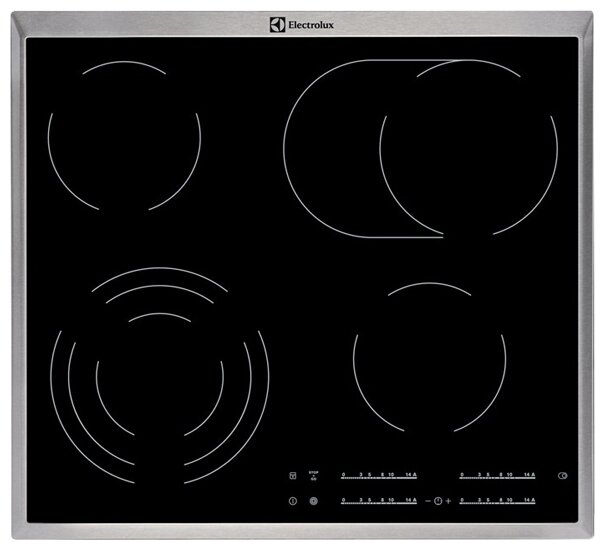 Варочная поверхность Electrolux EHF46547XK черный - фото №1