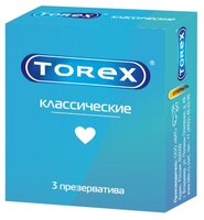 Презервативы TOREX Классические 3 шт.