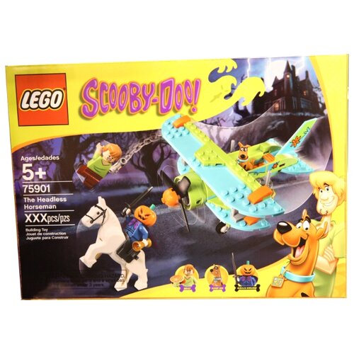 Конструктор LEGO Scooby-Doo 75901 Таинственные приключения на самолёте, 118 дет.