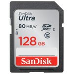 Карта памяти SanDisk Ultra SDXC Class 10 UHS-I 80MB/s