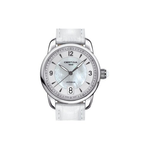 наручные часы certina certina ds 8 lady chronograph c0332343604800 Наручные часы Certina, серебряный