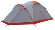 Палатка Tramp MOUNTAIN 4 V2 экстремальная, цвет серый