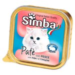 Корм для кошек Simba Паштет для кошек Тунец (0.1 кг) 1 шт. - изображение