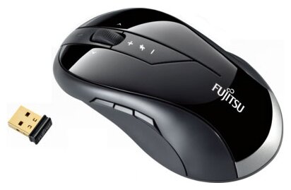 Мышь Fujitsu-Siemens Wireless Laser Mouse WL9000 Black USB