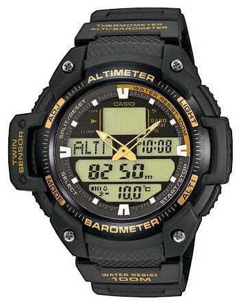 Наручные часы CASIO Collection 493, желтый, черный