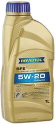 Синтетическое моторное масло Ravenol Super Fuel Economy SFE SAE 5W-20, 1 л