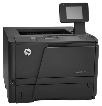 Принтер лазерный HP LaserJet Pro 400 M401dn, ч/б, A4, черный