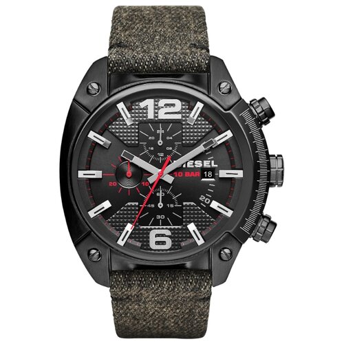 фото Часы американские наручные мужские кварцевые на ремне diesel dz4373