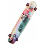 Лонгборд Gravity Skateboards Spoon Nose Tropical Splash, 45x9.33 - изображение