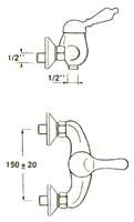 Душевая стойка Fortezza FR.RS.OTL-312.20/SW/SP/DO