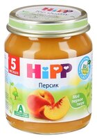 Пюре HiPP персик (с 5 месяцев) 125 г, 6 шт.