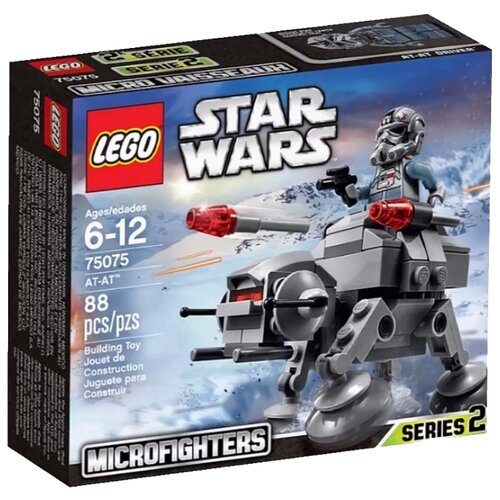 LEGO Star Wars 75075 Шагающий робот АТ-АТ, 88 дет. бокорезы ат l180мм серия standart ат авто торг at51435 ат арт at51435