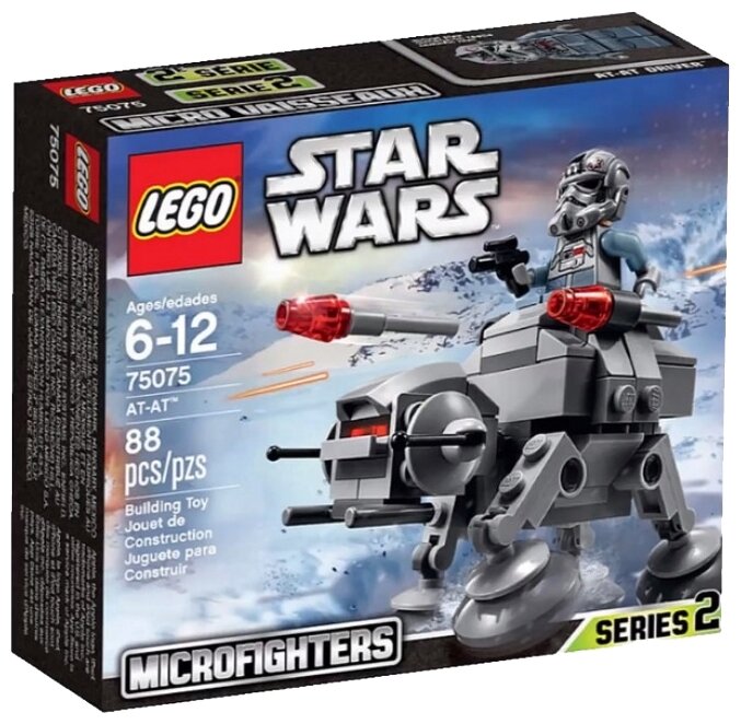 LEGO Star Wars 75075 Шагающий робот АТ-АТ, 88 дет.