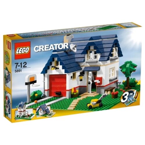 Конструктор LEGO Creator 5891 Загородный дом, 539 дет. конструктор lego creator 10273 дом с привидениями 3231 дет