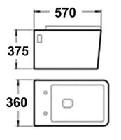 Унитаз MELANA MLN-B2370