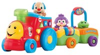 Интерактивная развивающая игрушка Fisher-Price Смейся и учись. Паровозик Ученого Щенка с технологией