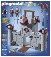 Набор с элементами конструктора Playmobil Super 4 6697 Замок Черного барона