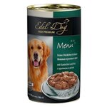 Влажный корм для собак Edel Dog Кролик и рис (1.2 кг) 1 шт. 1.2 кг - изображение