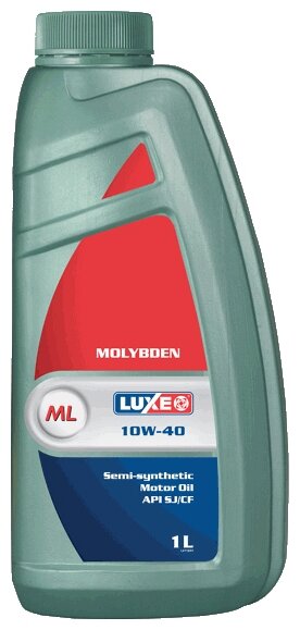 Полусинтетическое моторное масло LUXE Molybden 10W-40