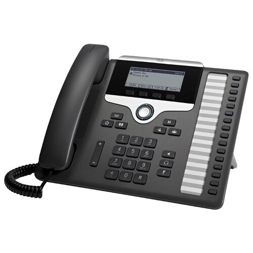 VoIP-телефон Cisco 7861 черный voip телефон cisco 8851 черный