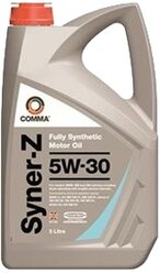 Синтетическое моторное масло Comma Syner-Z 5W-30, 5 л