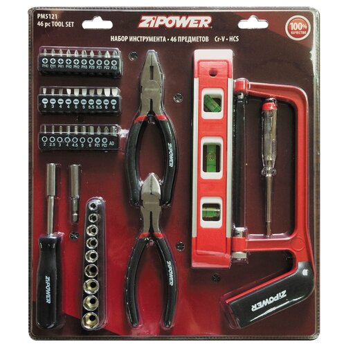 фото Набор инструментов zipower pm