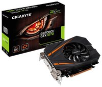 Видеокарта GIGABYTE GeForce GTX 1070 1556MHz PCI-E 3.0 8192MB 8008MHz 256 bit 2xDVI HDMI HDCP OEM