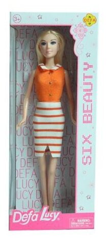 Кукла Defa Lucy Юная леди 29 см 8315 оранжевый