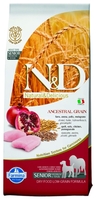 Корм для собак Farmina N&D Low-Grain Canine Chicken & Pomegranate Senior Medium & Maxi (12 кг)