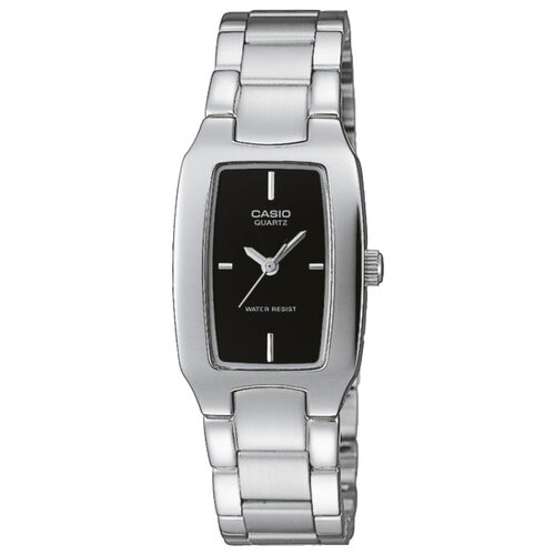 Наручные часы CASIO Collection LTP-1165A-1C, черный, серебряный наручные часы casio collection ltp 1165a 4c