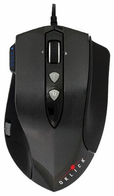 Игровая мышь OKLICK HUNTER Laser Gaming Mouse Black USB