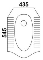 Унитаз MELANA MLN-D410